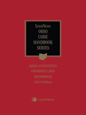 cover image of Ohio Annotated Probate Laws Handbook